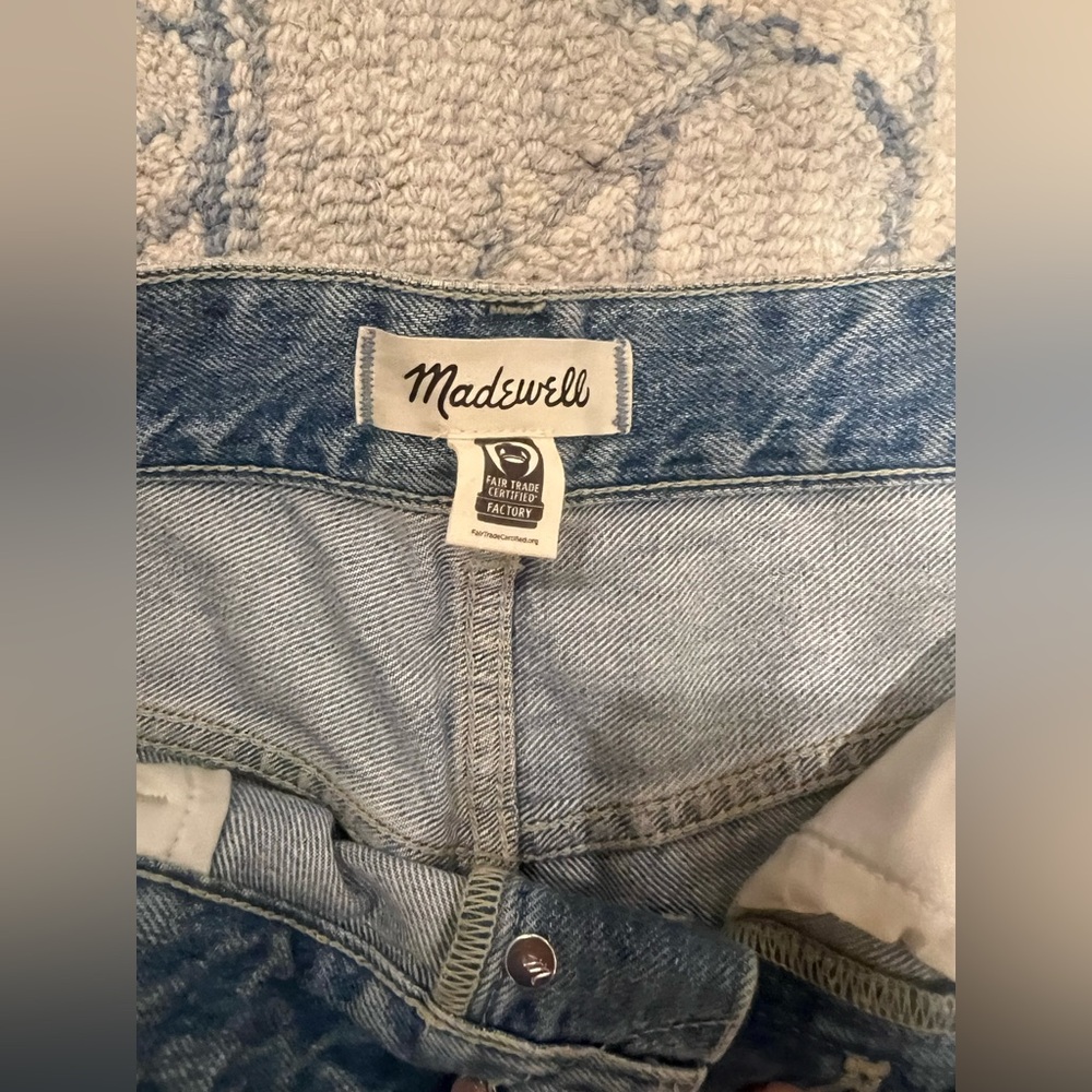 Madewell Darted Barrel-Leg Jean Edmonson wash size 24 - Picture 9 of 11